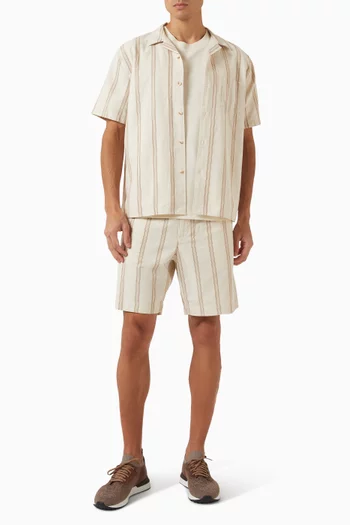 Peached T-shirt in Cotton Jersey