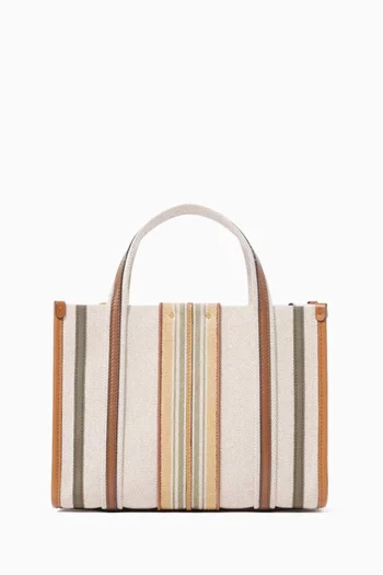 Small Woody Loop Tote Bag in Canvas