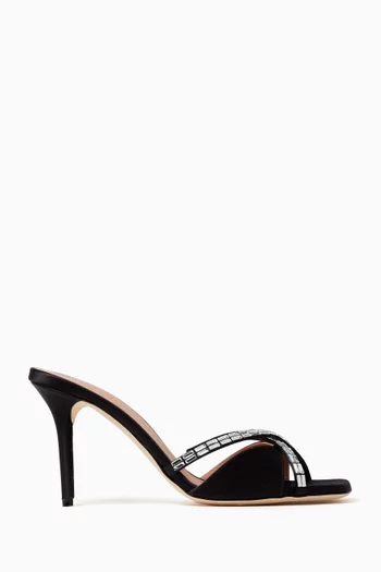 Penn 85 Mules in Satin