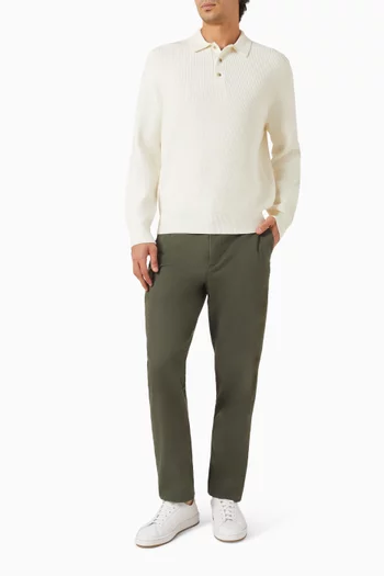 Heirloom Shaker Polo T-shirt in Knit