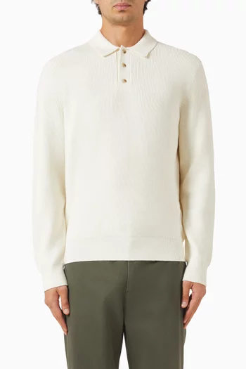 Heirloom Shaker Polo T-shirt in Knit