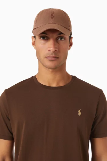 Embroidered Cap in Cotton