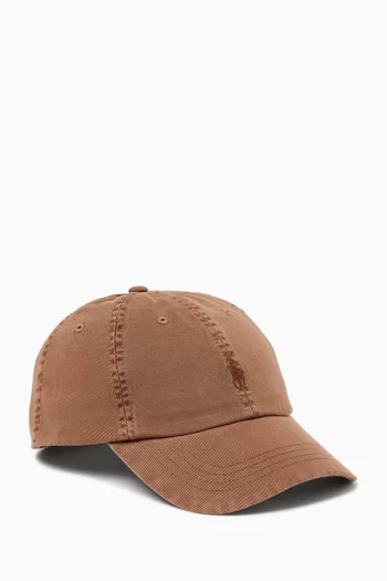 Embroidered Cap in Cotton