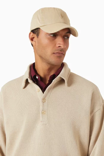 Embroidered Cap in Cotton