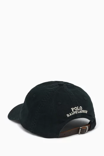 Embroidered Cap in Cotton