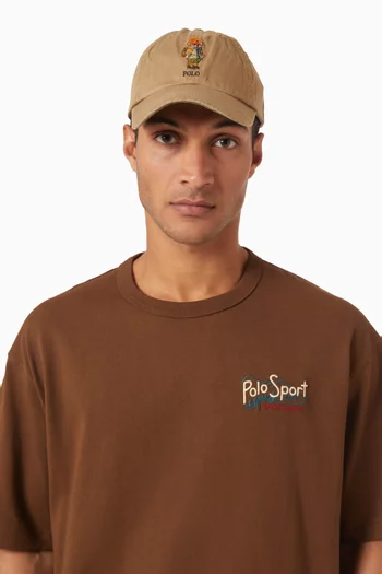 Embroidered Cap in Cotton