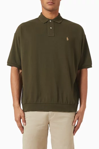 Polo Shirt in Cotton Piqué