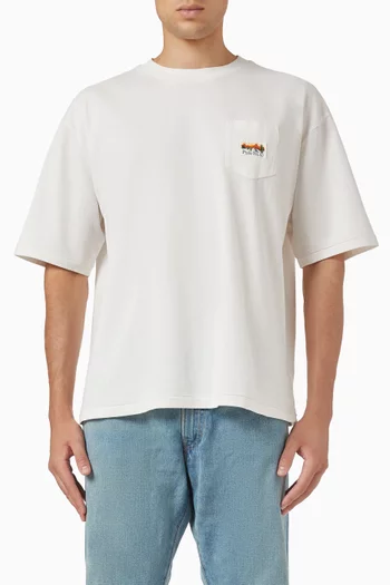 Red Rock Graphic T-shirt in Cotton