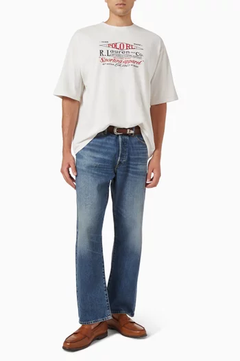 Sporting Graphic T-shirt in Cotton