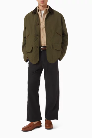 Clarkfield Utility Jacket in Cotton Blend