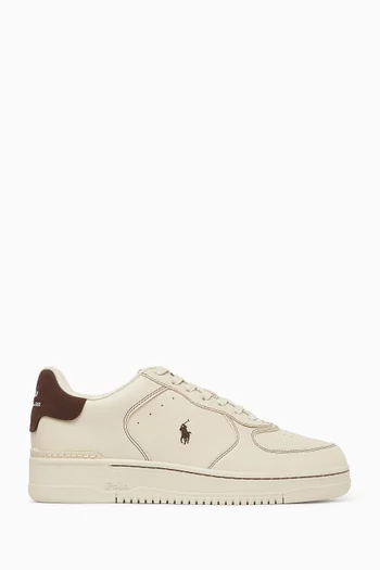 Masters Court Sneakers in Leather