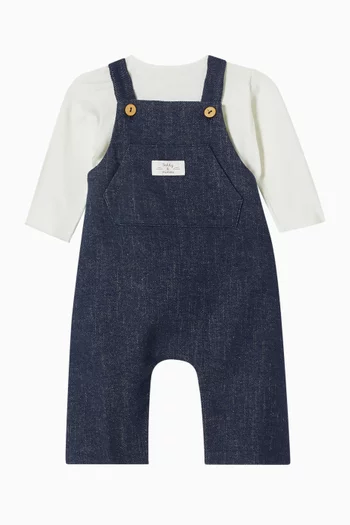 T-shirt & Dungarees Set