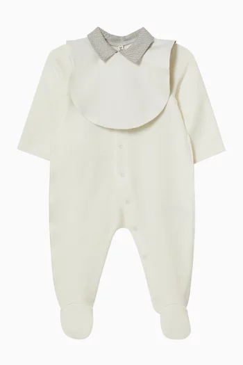 Logo Pyjama & Bib Set