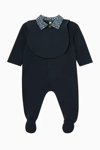 Logo Pyjama & Bib Set