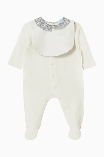 Logo Pyjama & Bib Set