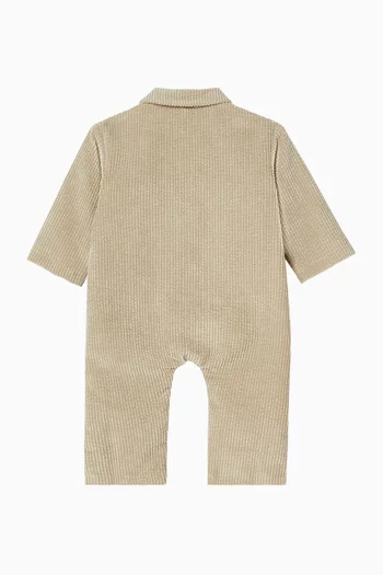 Button-down Romper