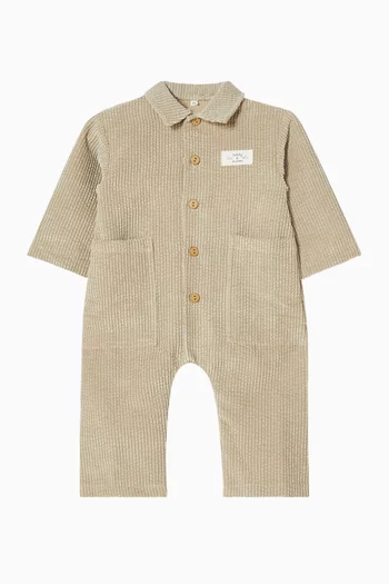 Button-down Romper