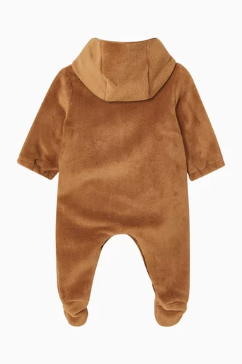 Logo Hooded Romper