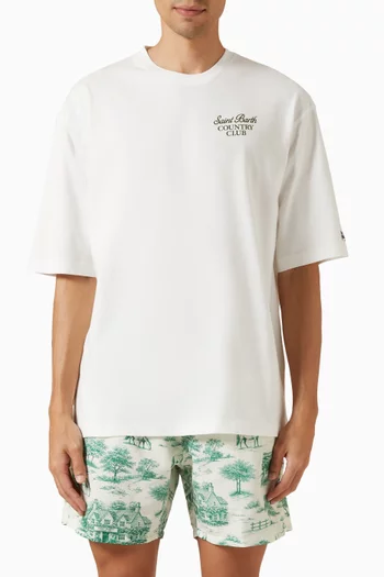 Delmar Printed T-shirt in Cotton