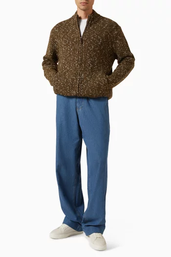 Oat Cardigan in Wool-cotton