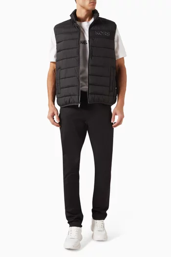 Quilted Puffer Vest Jacket