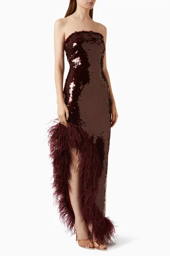 City Lights Sequin-embellished Dress