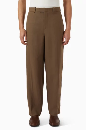 Relaxed-fit Pants in Linen