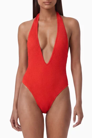 Cyprus One-piece Swimsuit in Crinkle