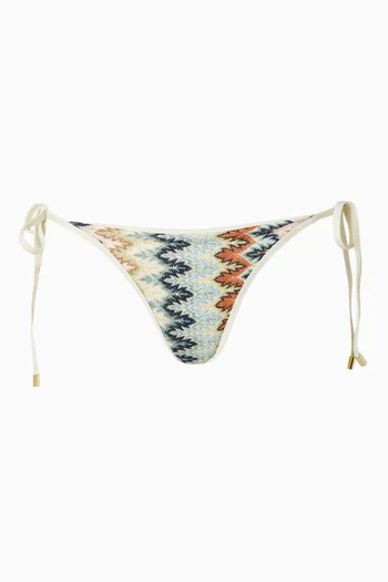 Palma Colour Block Bikini Briefs