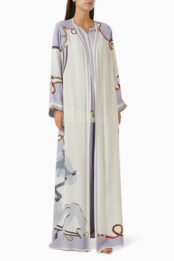 Printed Abaya