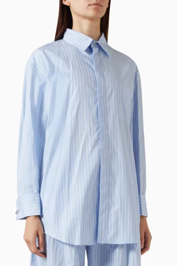 Oversized Boyfriend Shirt in Cotton