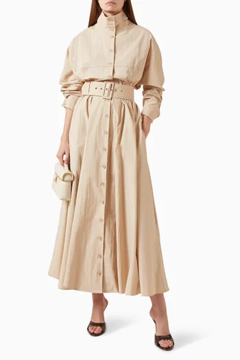 Rowan Belted Shirtdress