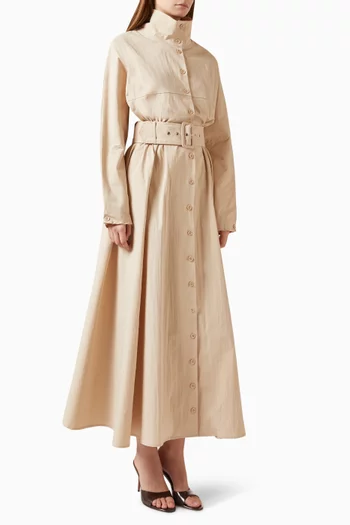 Rowan Belted Shirtdress