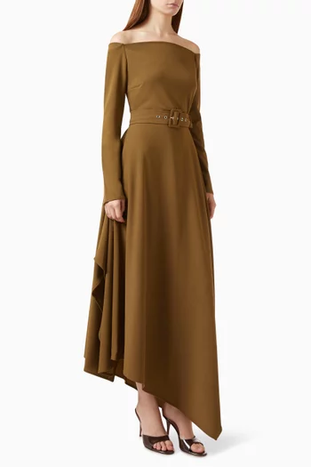 Leela Off-shoulder Dress