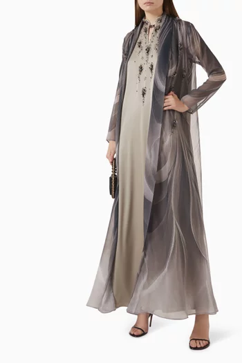 Embellished Abaya Set