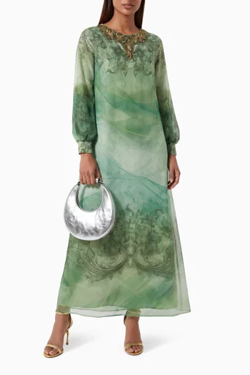 Bead-embellished Kaftan