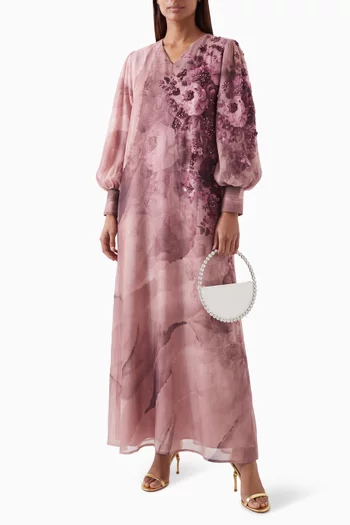 Bead-embellished Kaftan