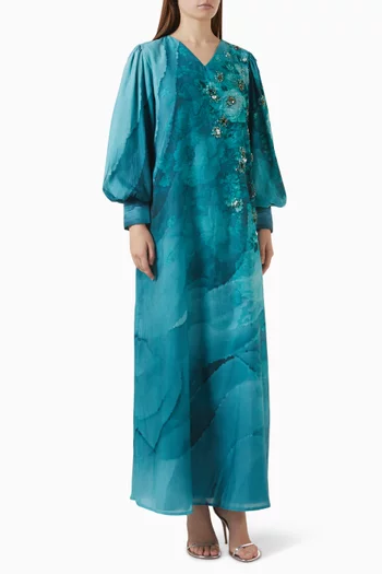 Bead-embellished Kaftan