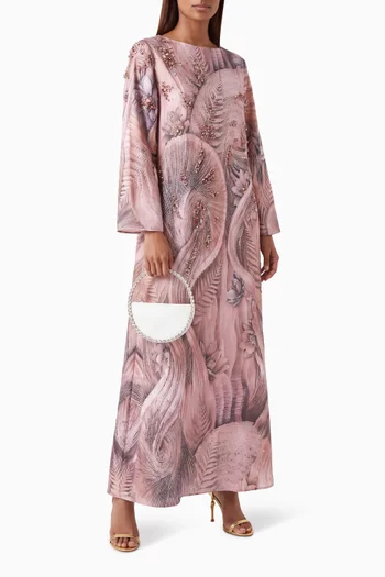 Bead-embellished Kaftan