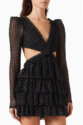 Thereza Mini Dress in Tulle