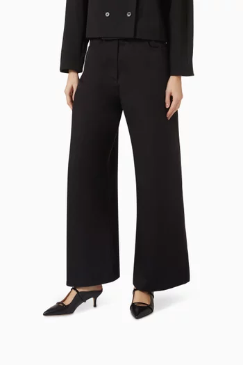 Maureen 45 Mules in Nappa Leather