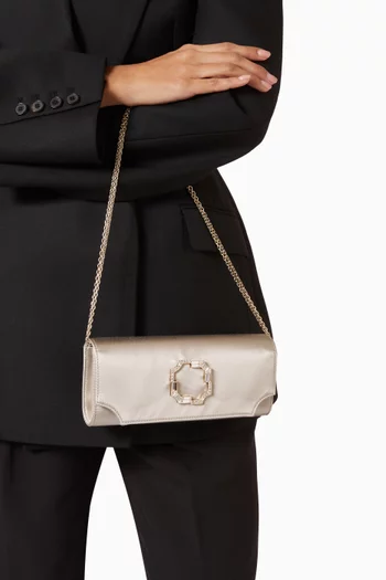 Mini Vivien Clutch in Satin