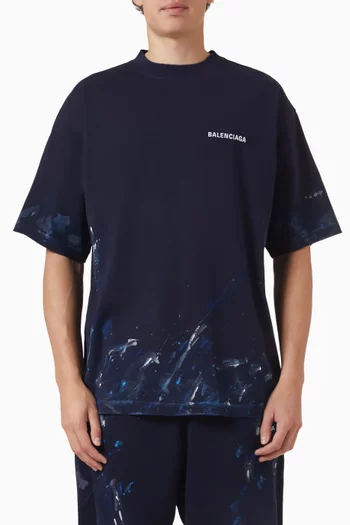 Paint Splatter T-shirt in Jersey