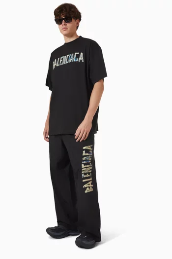 Oversized DIY Tape T-shirt in Jersey