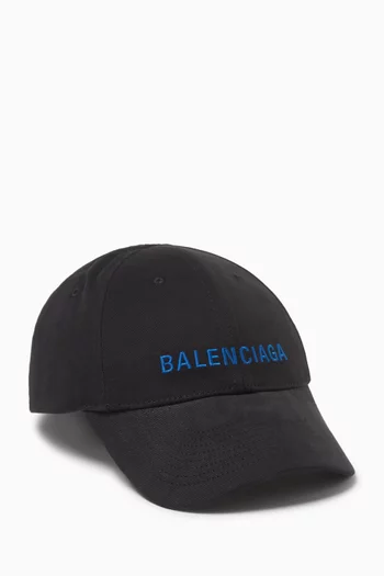 Logo Cap in Cotton Drill