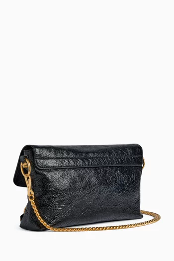 Le City Clutch With Chain in Arena Lambskin