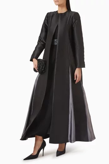 Dress & Abaya Set