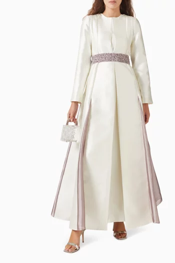 Dress & Abaya Set