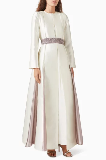 Dress & Abaya Set