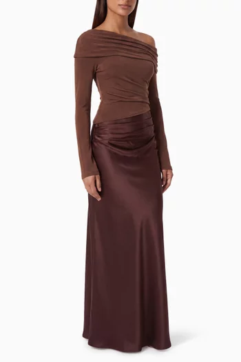Elaine Gown in Satin